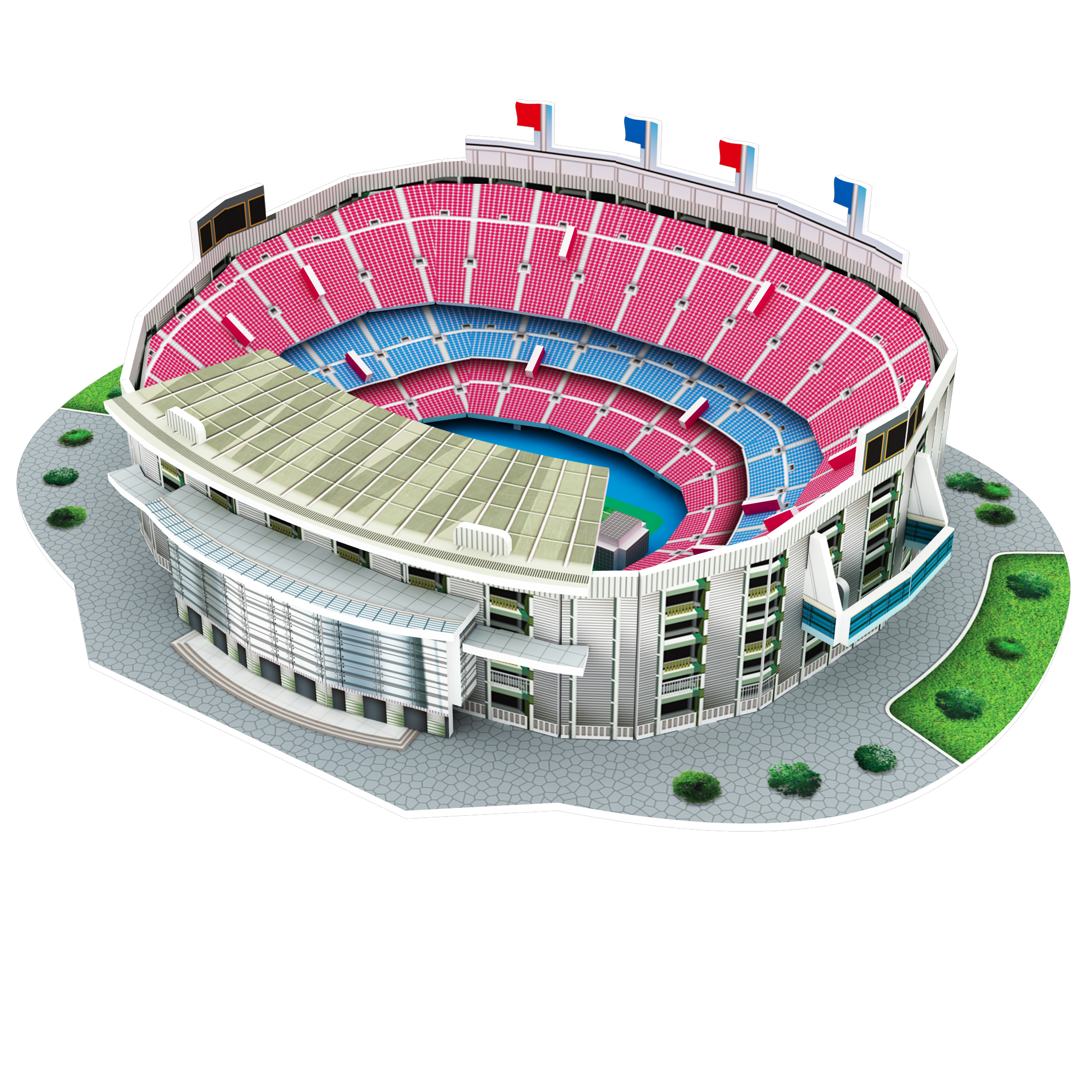 3D Stadion Puzzle - Image 22