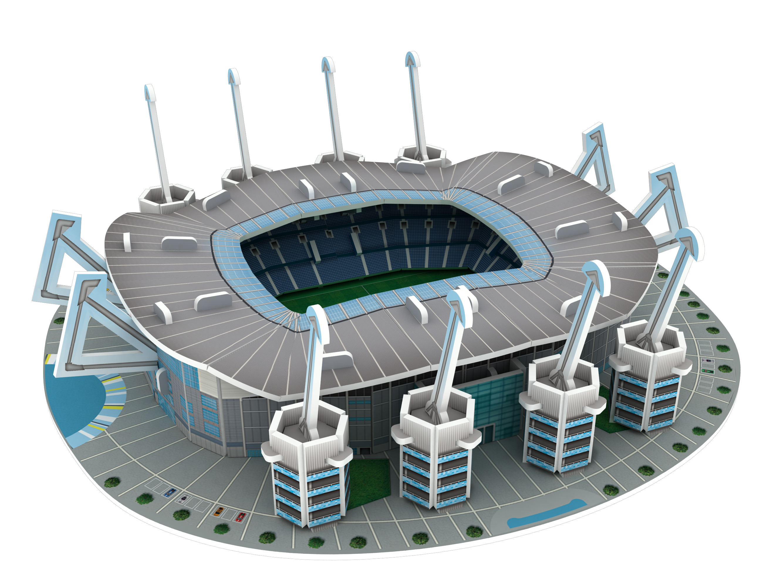 3D Stadion Puzzle - Image 20