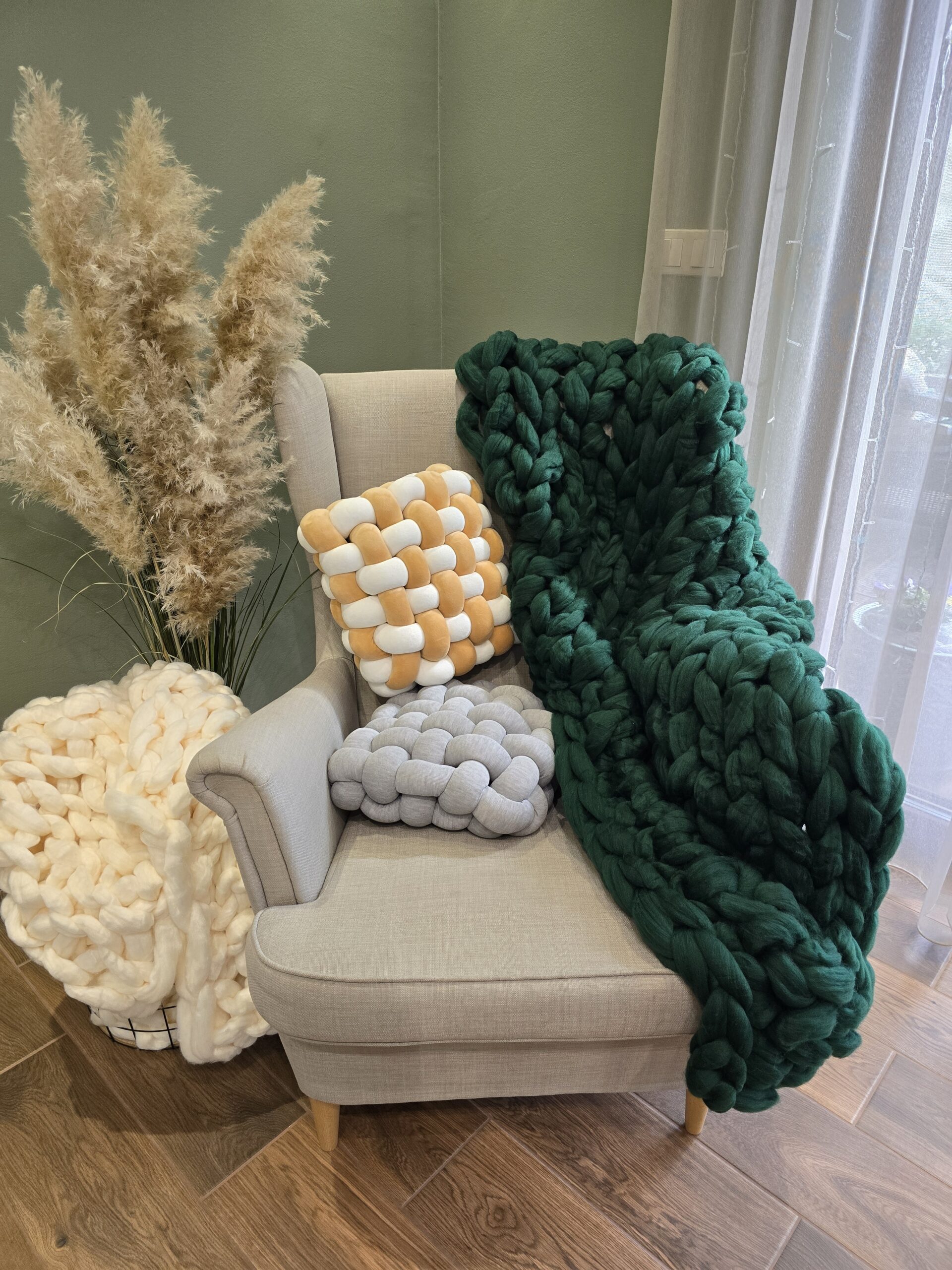 Egyszínű puha és lágy, dizájn poliészter és zsenília takarók - Image 8