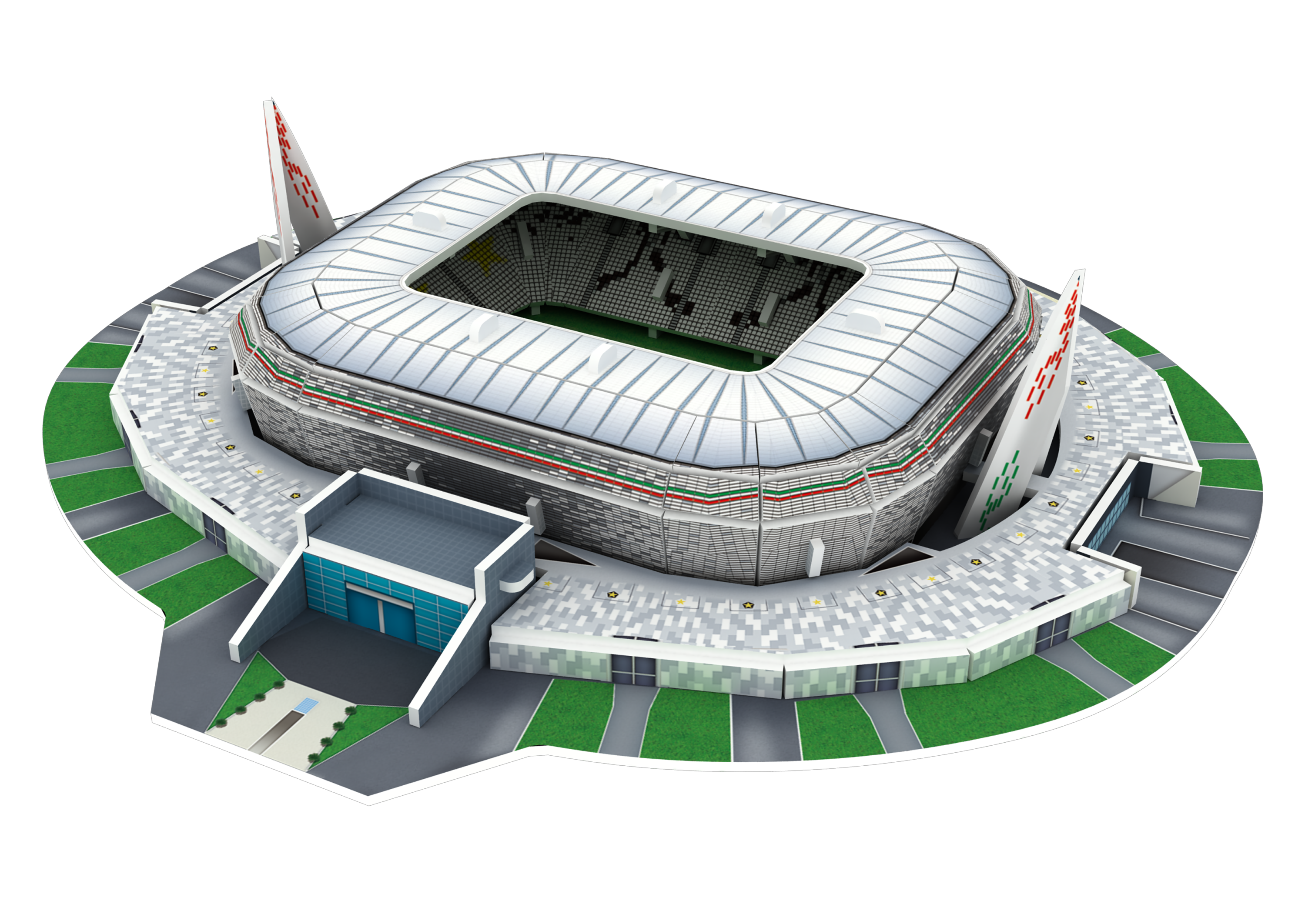 3D Stadion Puzzle - Image 19