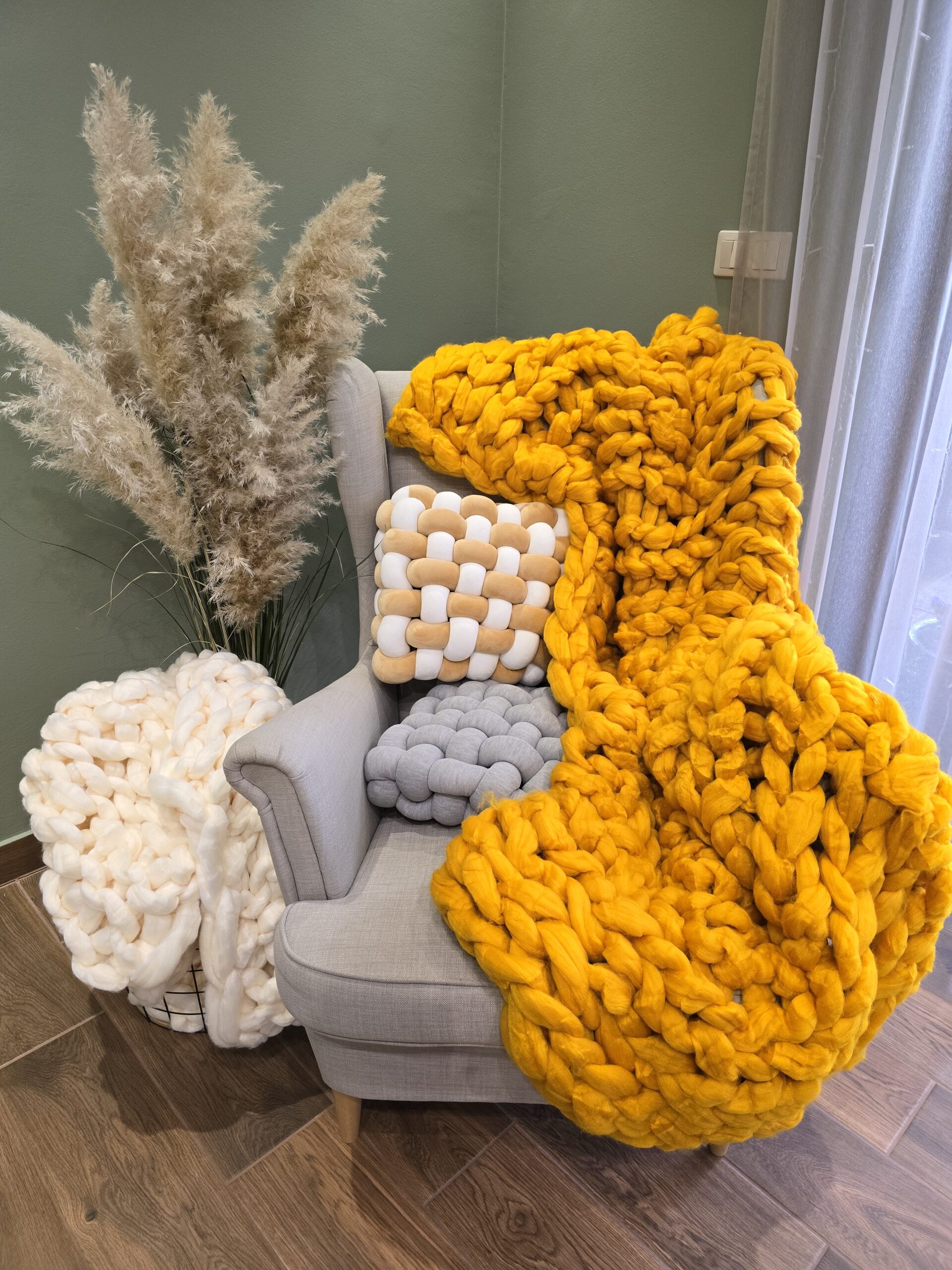 Egyszínű puha és lágy, dizájn poliészter és zsenília takarók - Image 6