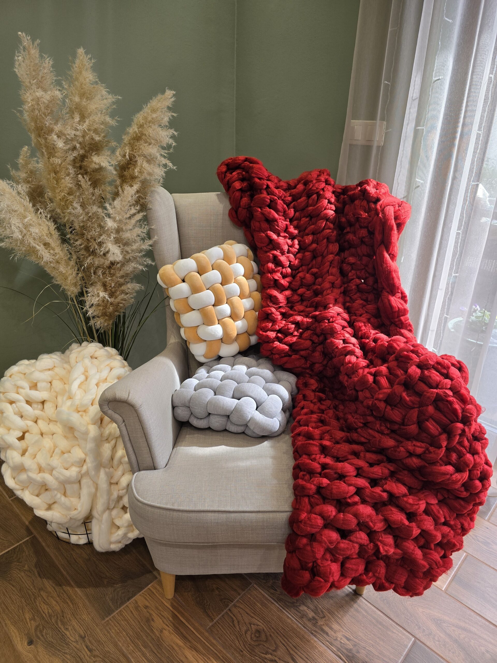 Egyszínű puha és lágy, dizájn poliészter és zsenília takarók - Image 2